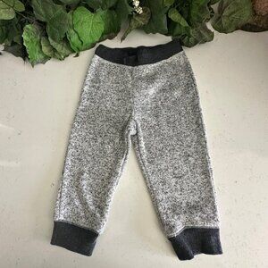 Jumping Beans Baby Boys 18M Heathered Gray Soft Polyester Jogger Pants With Ribb